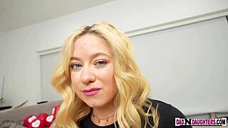 Stepdaughter Begs for Stepdad's Hot Cum After Teasing Fuck Session?