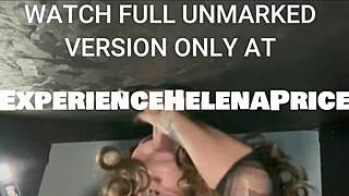 gloryhole date night cuckold milf helena price swallows bbc cum backstage