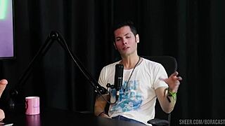 bruna carlos bora cast compilados on sheer red lingerie domination