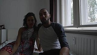 Crazy homemade threesome with hairy pussy licking and hardcore pounding