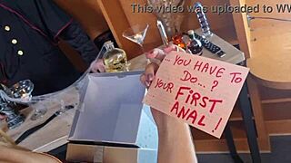 WAS IT A DREAM? Lisa Wild's First Halloween Anal by Demon Monster Cock Deepthroat!