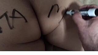 sexy santa prostitute, ram that dildo deep in your latina pussy while i watch