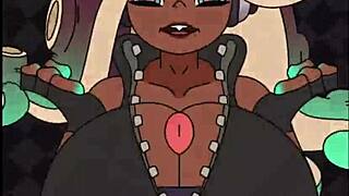 wanna see old guys bang these big tits in group titty fuck frenzy?