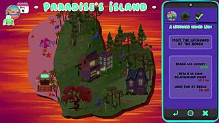 He fucks my pussy hard in public on paradise island part 3 bent over doggystyle outdoors