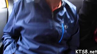 shemale mounts monster cock and rides wildly