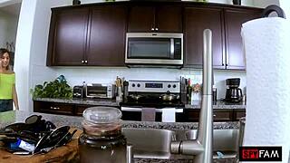 stepdad, pump your hot load deep in my stepdaughter pussy while mom's out