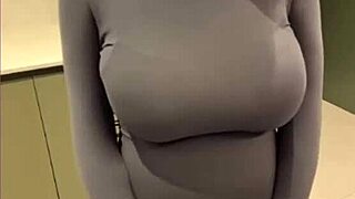 Milky Stepmom Licks Nipples During Hot Pussy Massage