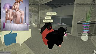 Moth Wriggles on Massive Futa Cock Drilling Deep