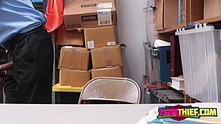 Ever seen a monster cock stretch shaved teen pussy missionary till it gapes wide?