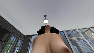 selena gomez rides pov cowgirl to orgasm on sofa sex tape sim 😍🔥