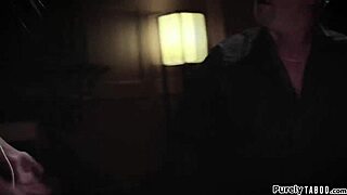 I give in completely... confused teen sucks stepdad while stepmom kisses and rides