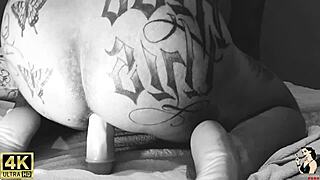 famous singer stuffs mega toy deep in her pussy trailer