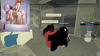 Moth Wriggles on Massive Futa Cock Drilling Deep