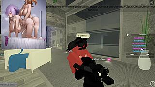 Moth Wriggles on Massive Futa Cock Drilling Deep