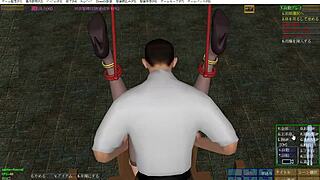 slave girl 😈 chained for bdsm training fuckfest