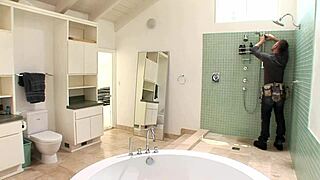 britney deepthroats monster cock rides hard anal atm tit cumshot