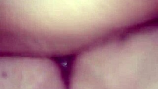 Hot white girl masturbates wildly while ass gets tongue fucked!!