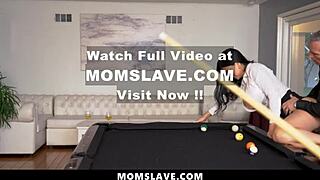 Big titted British milf mommy bends over for freeuse group fucking doggystyle missionary by cheating bosses tits bouncing