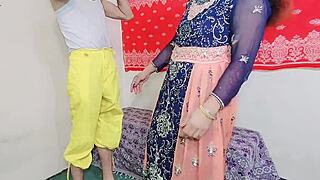 Desi Muslim Amrozia Bhavi Pounds Hijab Anal in Hindi Fury