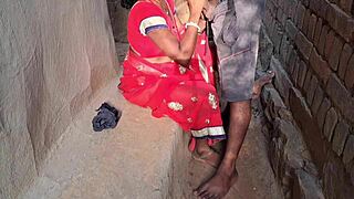 cute indian stepsis sneaks off cheating with boyfriend for secret creampie fun