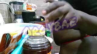 swingers wives flash thongs in wild ebony group play 👯‍♀️