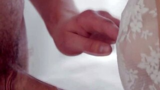 Jenni T's young skinny blonde gets fingered bent over doggystyle