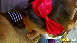 SMALL TITS CUTIE JADE RUSHED ANAL DOGGYSTYLE BY THICK COCK