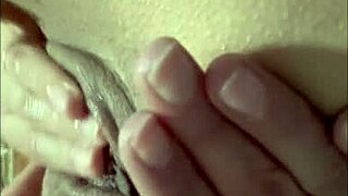 i shove my fingers deep in my ass and soaking latina vagina with dildo fun