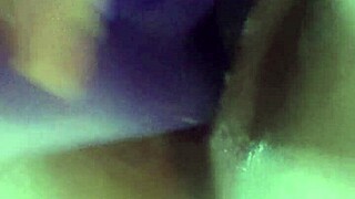 german girl wakes up horny fucks wet pussy after creampie on cam... 💦