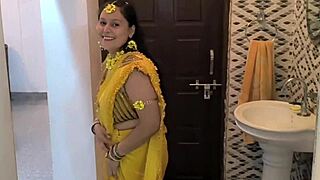 INDIAN COUPLE FUCKS HARD DURING Bridal Function with Deepthroat and Cumshot