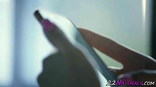 Gorgeous brunette teen babe sucks monster cock handjob cumshot hardcore