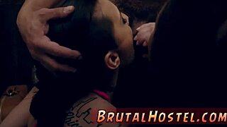 Damn Aidra Fox and Kharlie Stone bound teens dominated in hardcore casting!