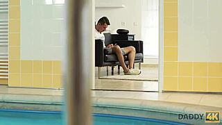 Daddy4K Dad's Intense Sex With Young 18+ Girl Ends In Mouth Cumshot