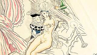 check out this steamy vintage erotic hairy art scene... 🔥