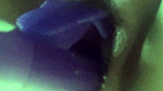 german girl wakes up horny fucks wet pussy after creampie on cam... 💦