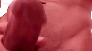 Huge Monster Cock Bursts Thick Cum Streams in Explosive Solo Masturbation