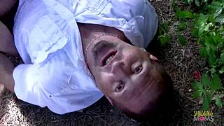 Wild Couple Sneaks to Secluded Spot for Raw Outdoor Cowgirl Creampie Fuck Fest!