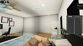 damn this couple fucking hard right on roblox game screen