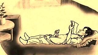 check out this steamy vintage erotic hairy art scene... 🔥