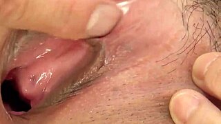 Japanese Brunette Teen Rides Hard Cock to Creampie