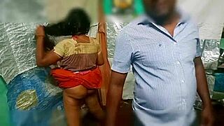 indian village student rams aunty's big pussy lips hardcore on ranch bed