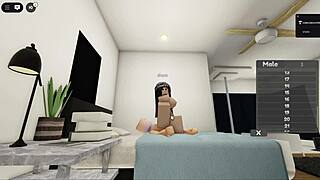 damn this couple fucking hard right on roblox game screen