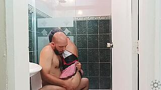 doesn't my stepbro's cock throb seeing me clean in lingerie? 😏🍆🧽