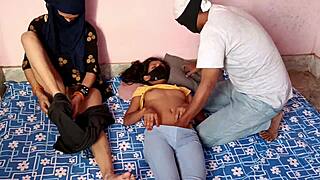 muslim friend fucks virgin stepsis in dirty threesome