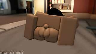 Wow, intense rough missionary breeding creampie with follower part 2!