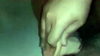 Chubby Latina BBW Brunette Spreads Big Pussy Lips and Squirts Creamy Delight