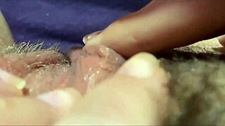 amateur huge clit throbs in extreme closeup orgasm footage