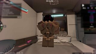 Wow, intense rough missionary breeding creampie with follower part 2!