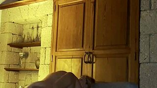 Spain Date Turns Wild Blonde Cowgirl Creampie Outdoor Fuck!