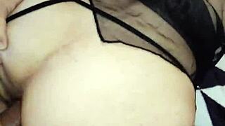 mature wife spreads tight holes for homemade anal pounding